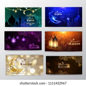 Ramadan Kareem, greeting background
