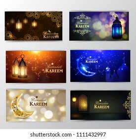 Ramadan Kareem, greeting background