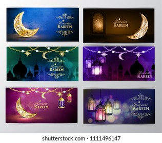 Ramadan Kareem, greeting background