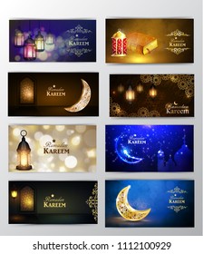 Ramadan Kareem, greeting background