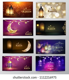 Ramadan Kareem, greeting background