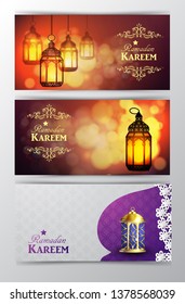 Ramadan Kareem, greeting background