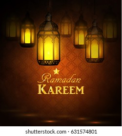 Ramadan Kareem, greeting background