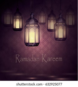 Ramadan Kareem, greeting background