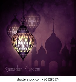 Ramadan Kareem, greeting background