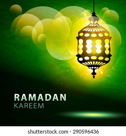 Ramadan Kareem, greeting background, eps 10 art