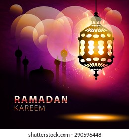 Ramadan Kareem, greeting background, eps 10 art