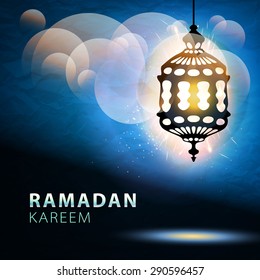 Ramadan Kareem, greeting background, eps 10 art