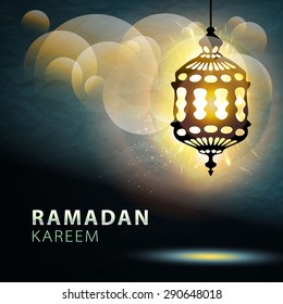 Ramadan Kareem, greeting background, eps 10 art
