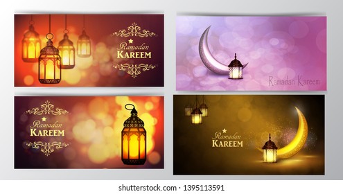 Ramadan Kareem, greeting background vector