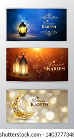 Ramadan Kareem, greeting background vector