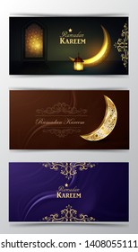 Ramadan Kareem, greeting background vector