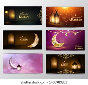 Ramadan Kareem, greeting background vector