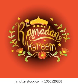 Ramadan Kareem greeting card