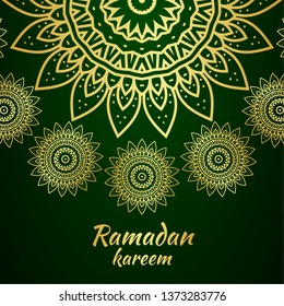 Ramadan Kareem greeting card