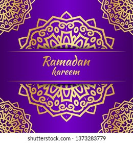 Ramadan Kareem greeting card