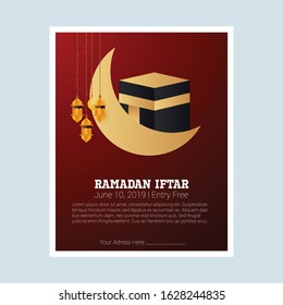 Ramadan Kareem greeting card with Holly Kabba 