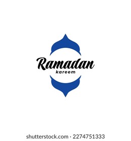 Ramadan Kareem greeting cards set background with moon, lanterns, lettering and mosque. Vector illustration for Ramadan - holiest month in the Islamic calendar for Muslims.