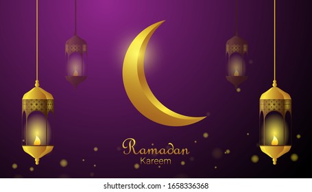 Ramadan Kareem Calligraphy Means Happy Ramadan Stock Vector (Royalty ...