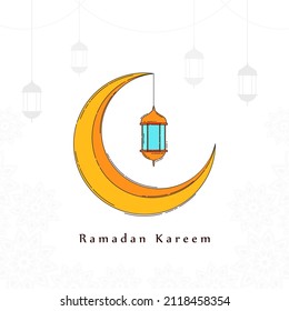 ramadan kareem greeting design vector