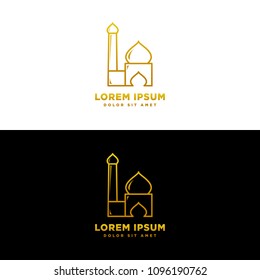 Ramadan Kareem Greeting With Mosque