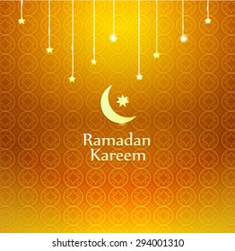 Ramadan Kareem, greeting vector background, eps 10