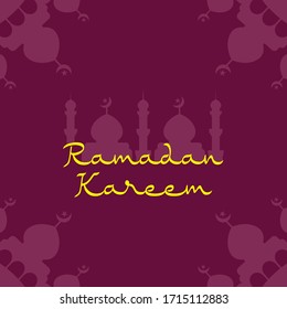 
Ramadan Kareem Saludos Por Los Antecedentes Del Ramadán 