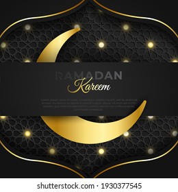 Ramadan Kareem recibe el trasfondo abstracto. Antecedentes de las fiestas musulmanas