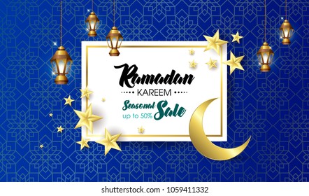 Ramadan Kareem, happy iftar, Ramadan Kareem beautiful greeting card with arabic calligraphy, template for menu, invitation, poster, banner, card for the celebration of Muslim festival, sale.