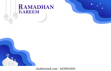 Ramadan Kareem, happy iftar, Ramadan Kareem beautiful background with fluid shape, template for menu, invitation, poster, banner, card for the celebration of Muslim festival.
