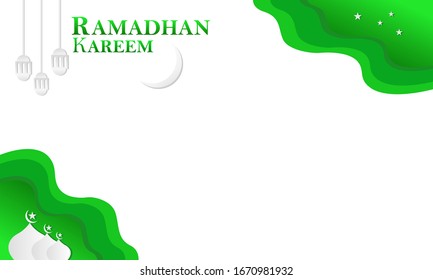 Ramadan Kareem, happy iftar, Ramadan Kareem beautiful background with fluid shape, template for menu, invitation, poster, banner, card for the celebration of Muslim festival.