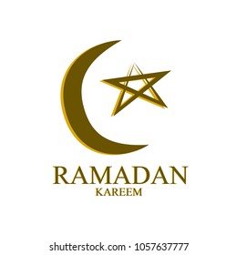 ramadan kareem has mean muslim event. You can use it for greeting card, post card, logo and label