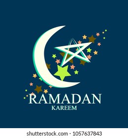 ramadan kareem has mean muslim event. You can use it for greeting card, post card, logo and label