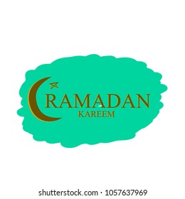 ramadan kareem has mean muslim event. You can use it for greeting card, post card, logo and label