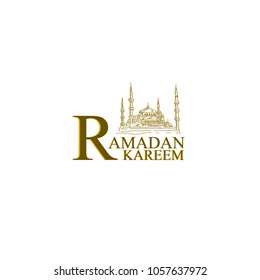 ramadan kareem has mean muslim event. You can use it for greeting card, post card, logo and label