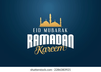 Ramadan Kareem holiday design. Celebrate Ramadhan Holy month in Islam