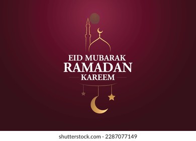 Ramadan Kareem holiday design. Celebrate Ramadhan Holy month in Islam