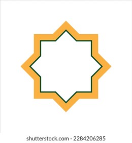 Ramadan Kareem Symbol. Vektorgrafik im Flachstil.