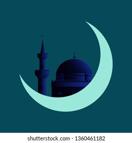 Ramadan kareem illustration