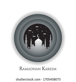 Ramadan Kareem illustration background vector