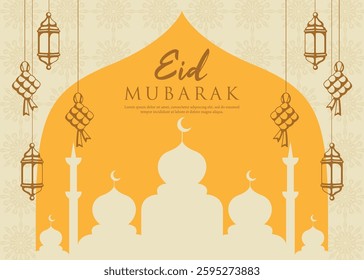 Ramadan Kareem illustration design. Islamic Background