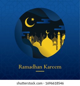Ramadan Kareem für Instagram-Post