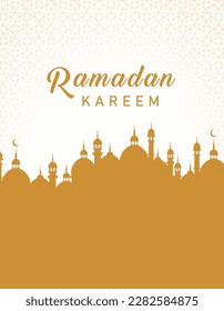 Ramadan Kareem invitation design. EPS 10 vector art. Golden pattern,background.vector illustration