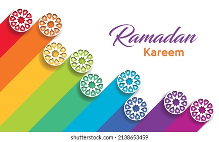 ramadan kareem islamic art design
