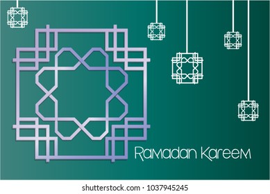 Ramadan Kareem islamic background