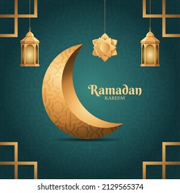 ramadan kareem y fondo islámico