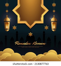 ramadan kareem and islamic background
