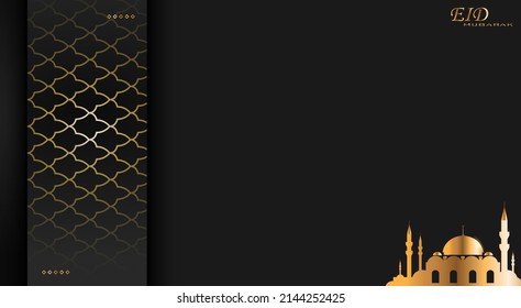 Ramadan kareem. Islamic background design with arabic calligraphy and ornament