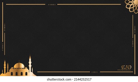 Ramadan kareem. Islamic background design with arabic calligraphy and ornament