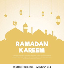 ramadan kareem islamic background design with arabic style and arabian pattern, eid mubarak, hari raya, eid fitr, eid adha, hajj, umrah